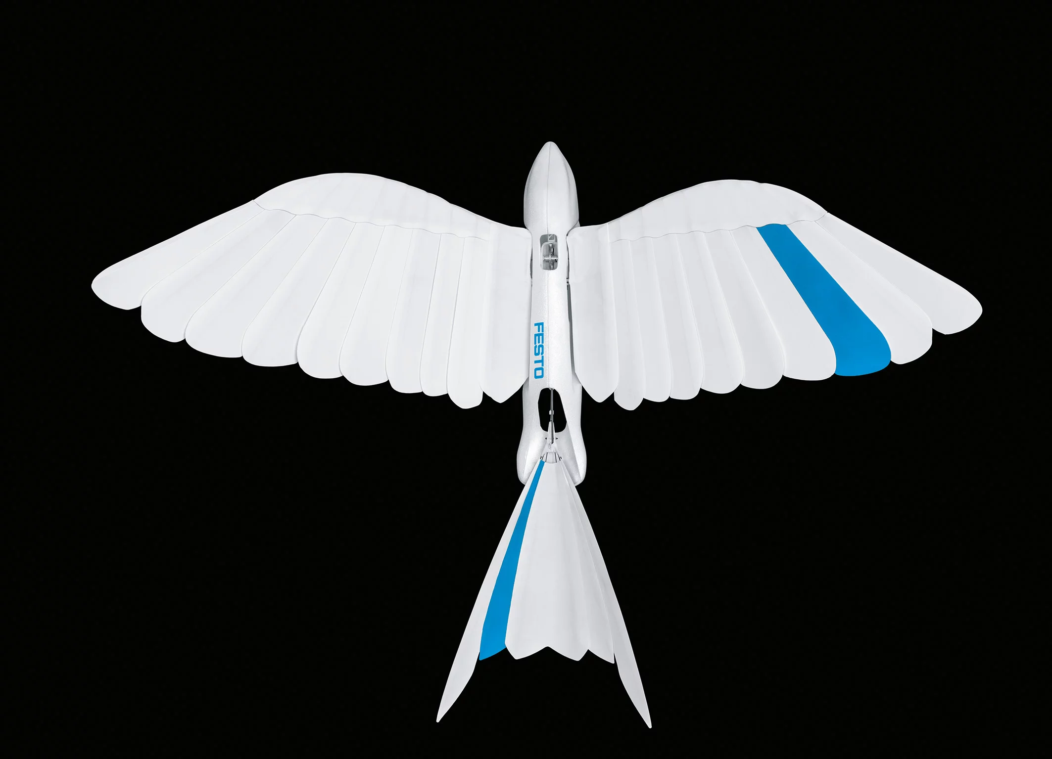 The BionicSwift tech-packed body is 17.5 inches long, the wingspan is 26.7 inches and the whole thing weighs in at a featherweight 1.48 oz