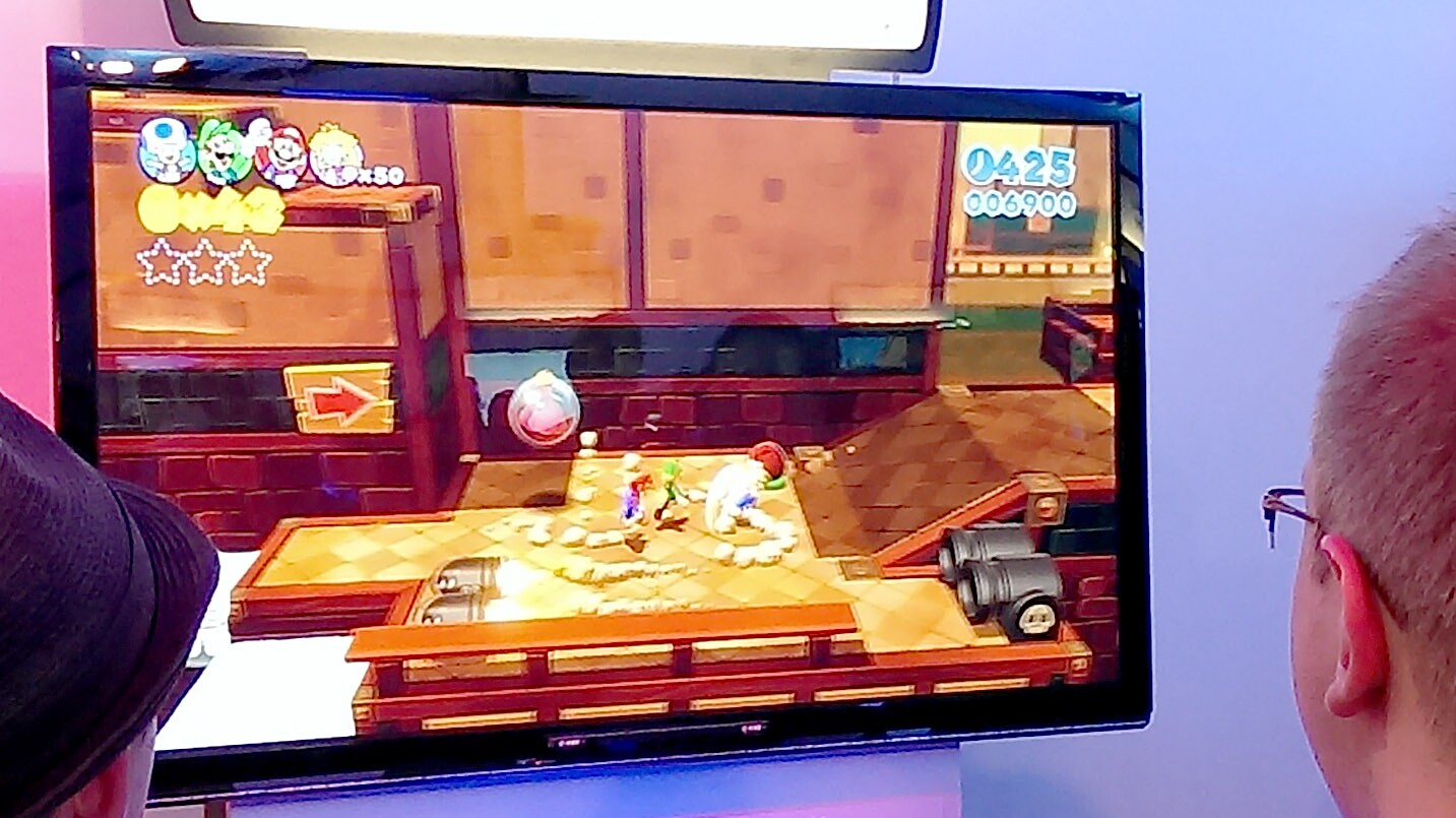 In this level, we had to dodge one of Mario's oldest nemesis, Bullet Bill