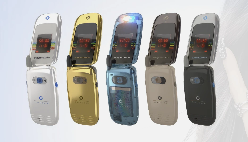 Commodore Callback 8020: retro flip phone revival