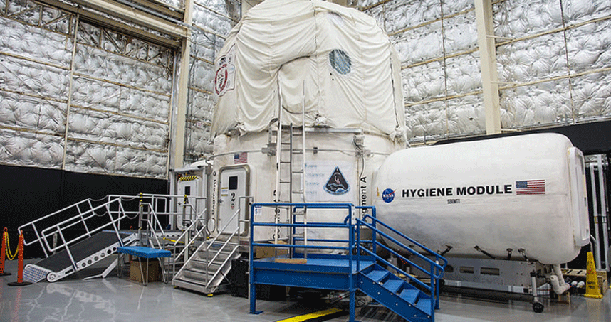 The HERA habitat will be used for the simulated Mars mission