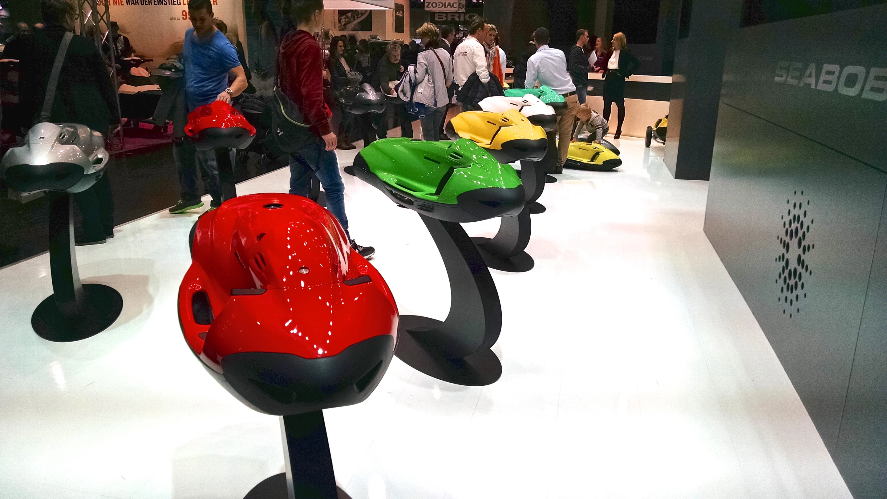 Cayago Seabobs at Boot Düsseldorf 2015 (Photo: C.C. Weiss/Gizmag)
