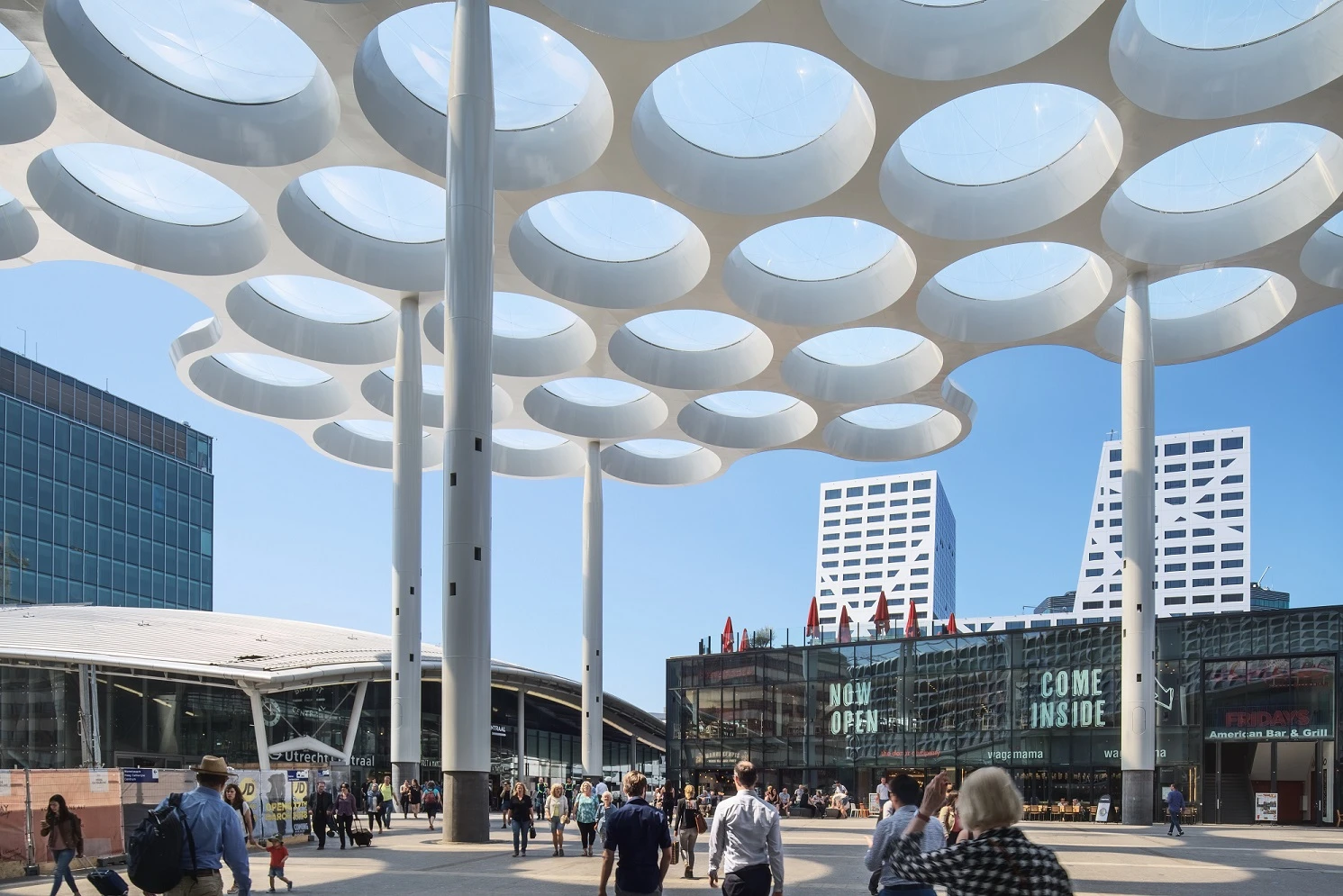 The overall concept, aesthetic and usability of the facility is designed to invite more people to ride bikes