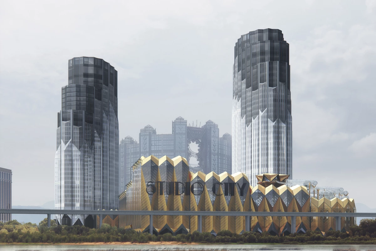 Zaha Hadid Architects' Studio City Phase 2 development is currently under construction in Macau, China