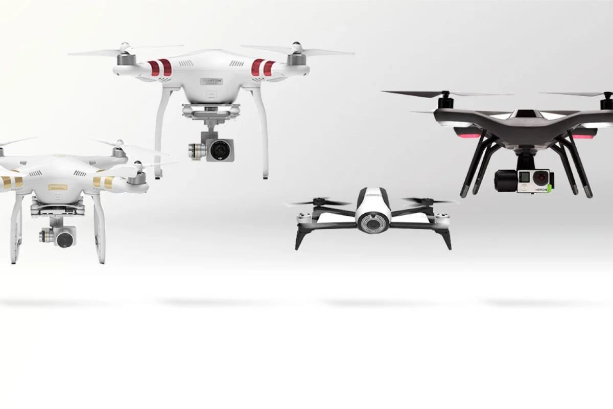 Gizmag compares four of the top-flight consumer drones