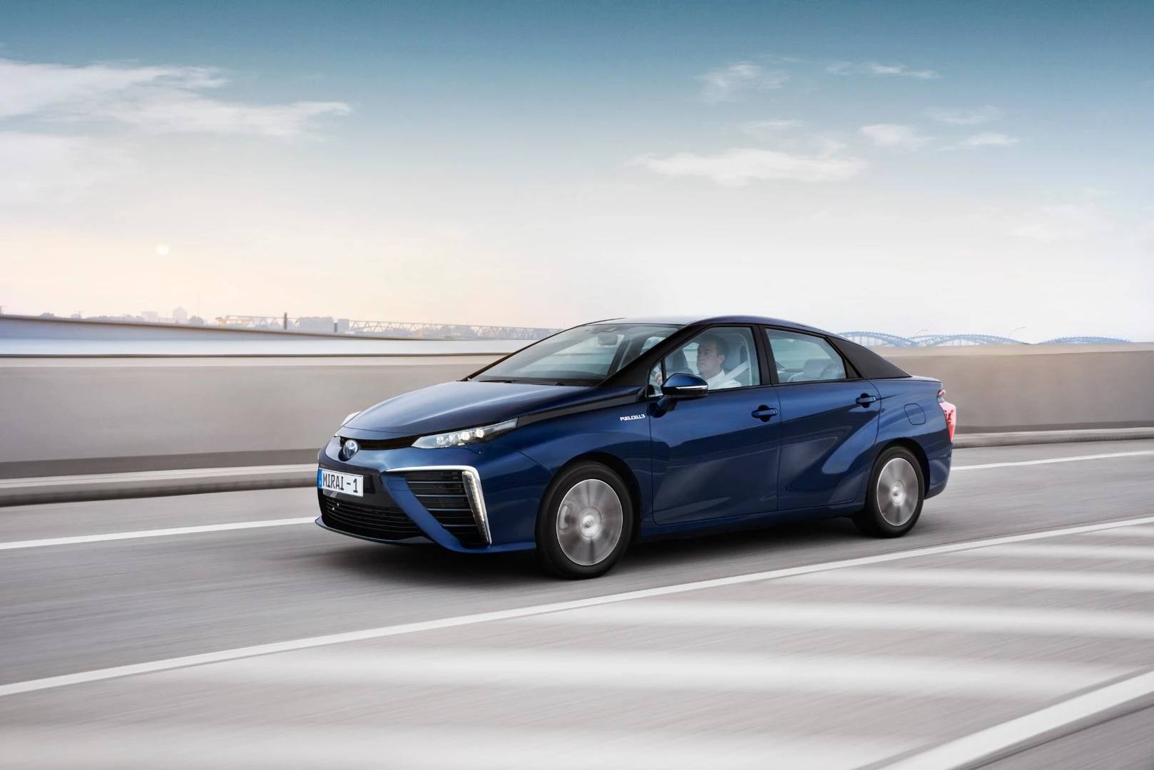 The Mirai's fuel cell continued working during a period when there was an outside temperature of -20 degrees Celsius (-4 degrees Fahrenheit)