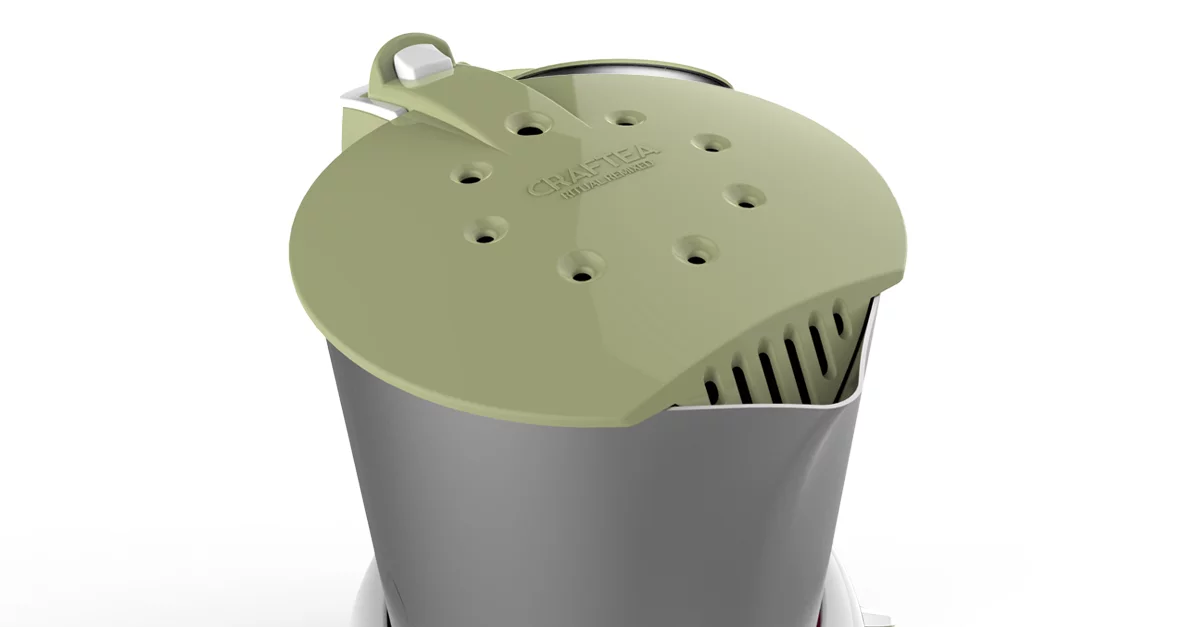 Craftea is made of 100 percent stainless steel and BPA-free materials