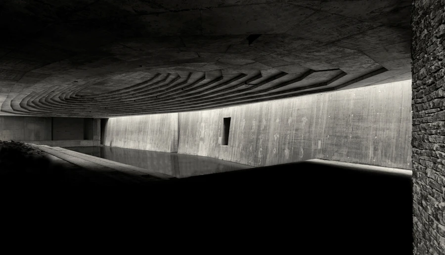 The mosque may well be the only underground mosque in the world (Photo: Emre Arolat Architects)