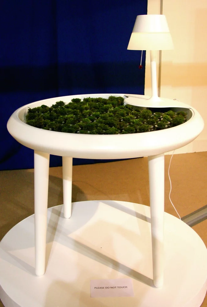 At present the moss application can generate about 50 milliwatts per square meter (Photo: Bridget Borgoello/Gizmag)