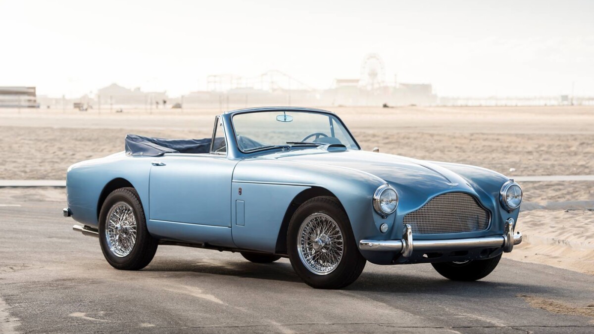 This 1959 Aston Martin DB Mk III Drop Head Coupe sold for $621,500 at Gooding & Company's Scottsdale 2018 auction