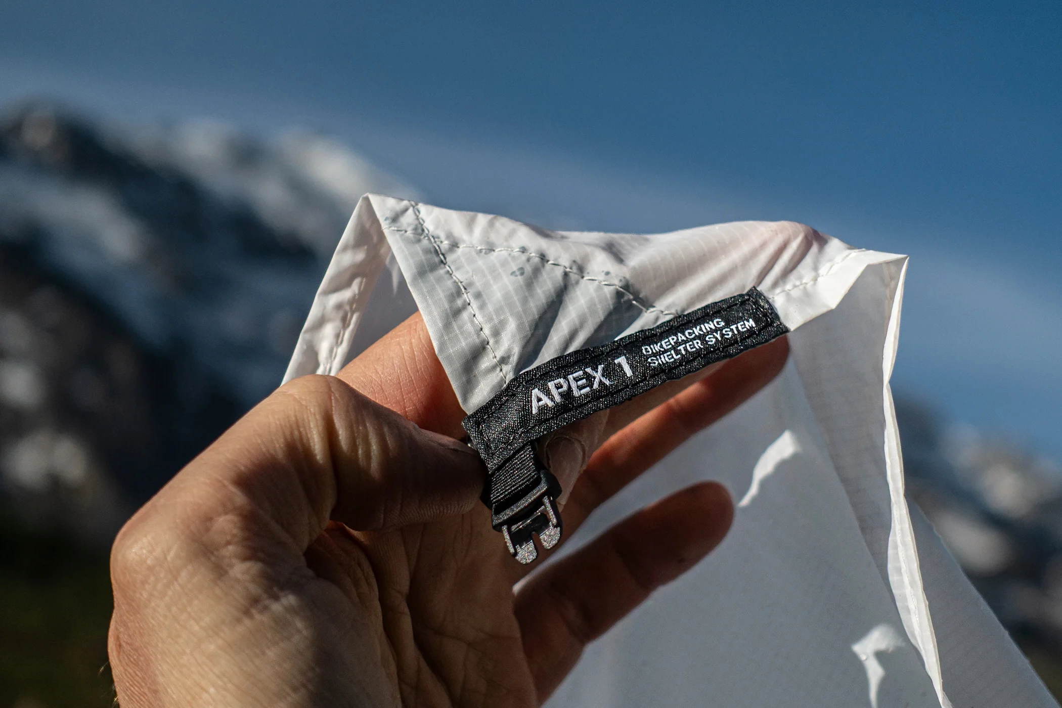 A close look at the double-walled ripstop nylon fly material
