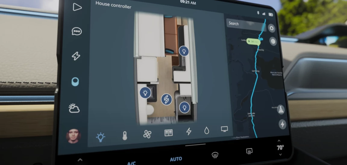 Vision Vehicle fuel-cell electric RV is a 300-mile wheeled smart home