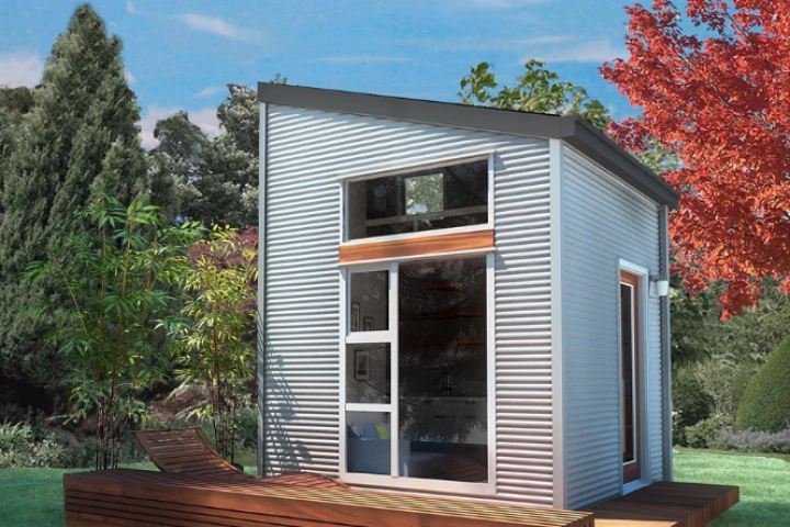 The NOMAD Micro Home measures just 100 sq ft (9.2 sq m)