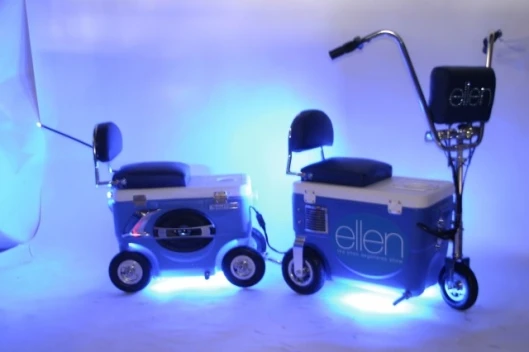 The specially-created Ellen DeGeneres model