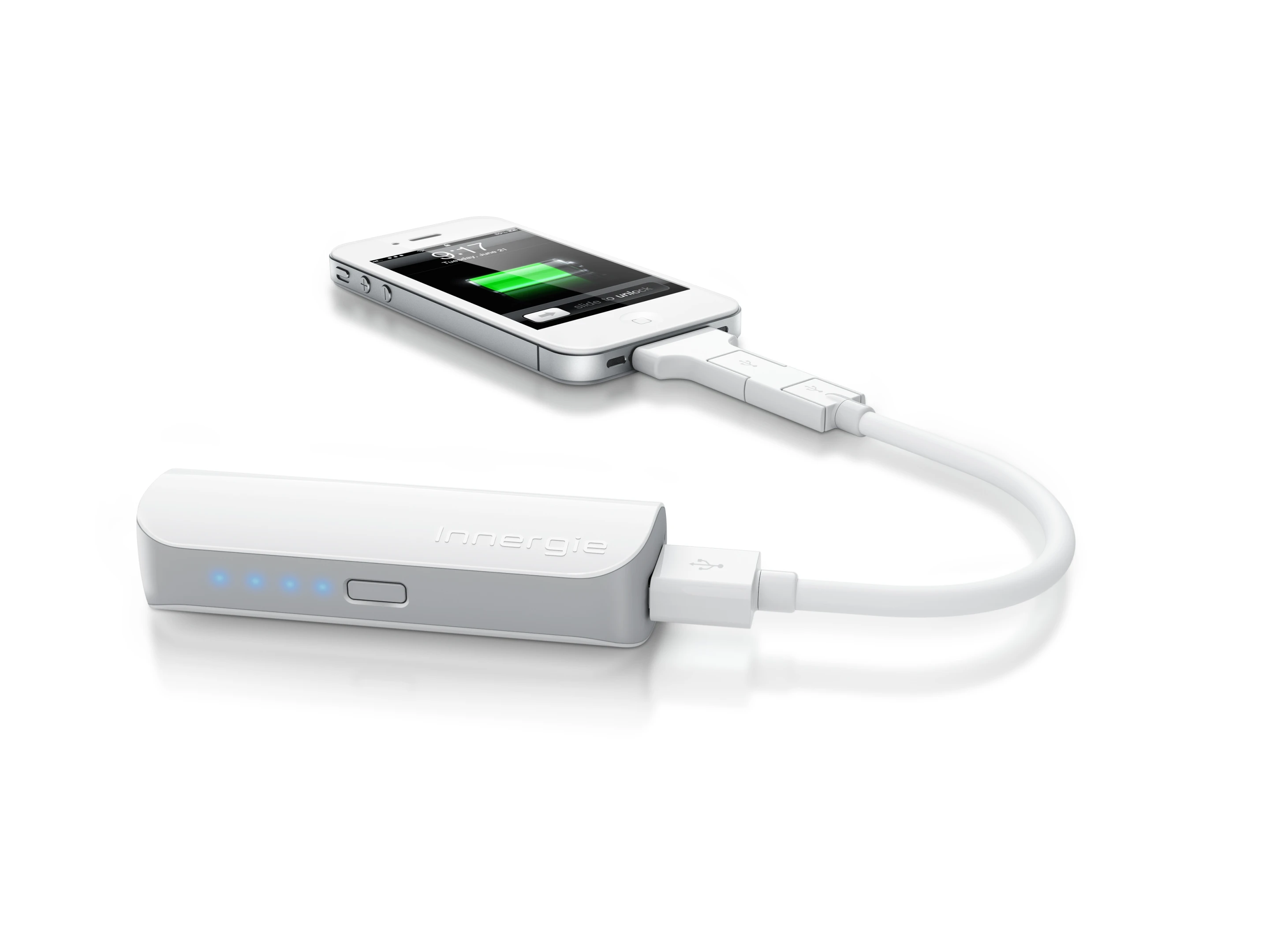 The Innergie PocketCell is a powerful new portable battery pack for mobile devices, that is a little larger than a car key