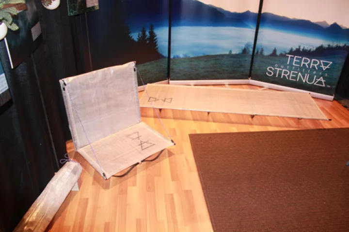 Cuben fiber keeps the weight down