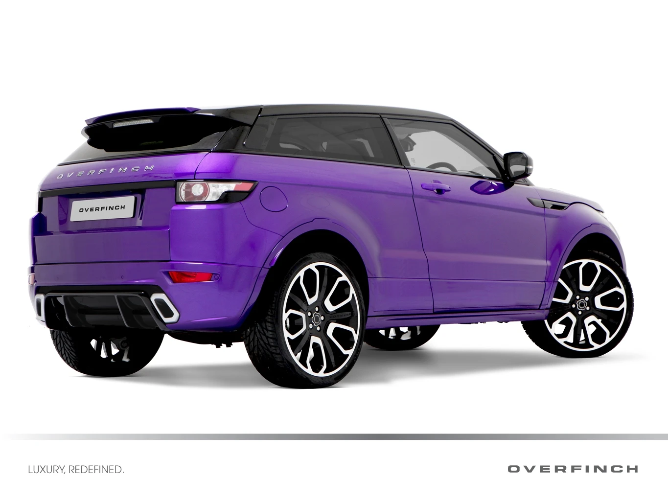 Overfinch calls the paint "ultra violet"
