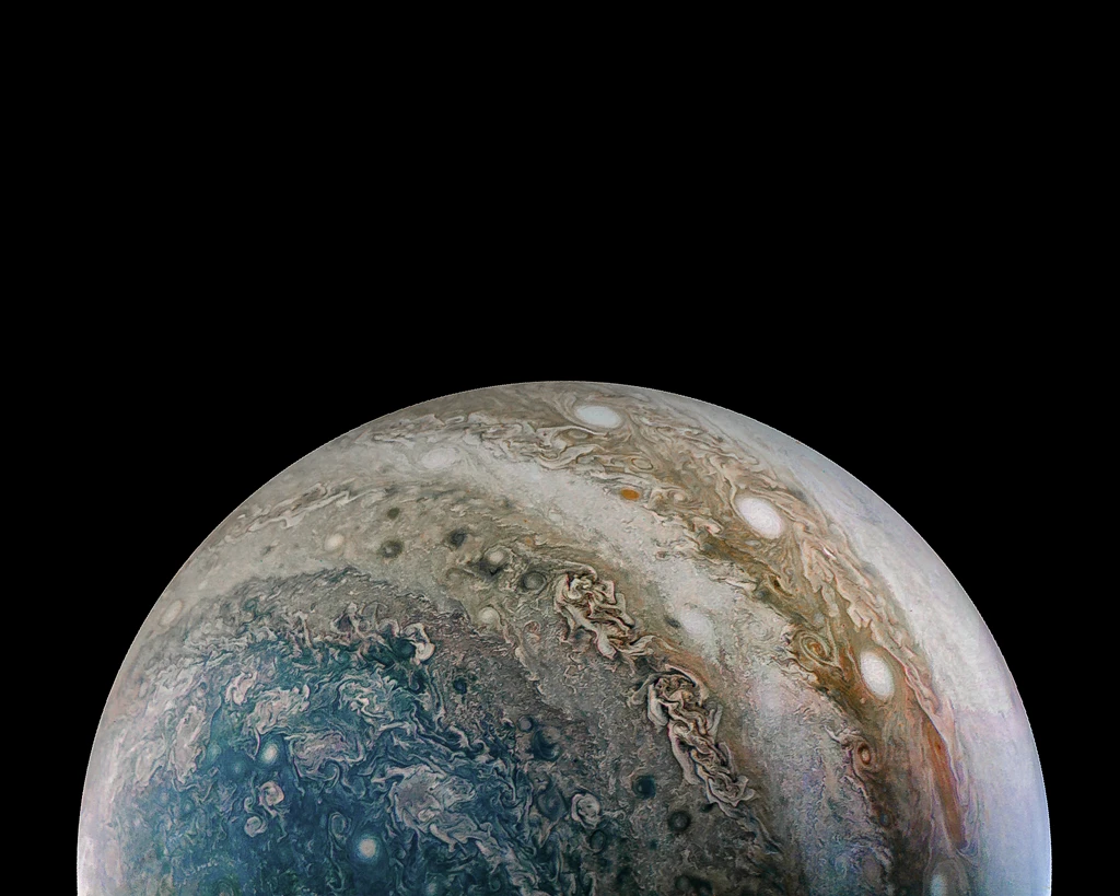 A photoshop enhanced look at the swirling eddies