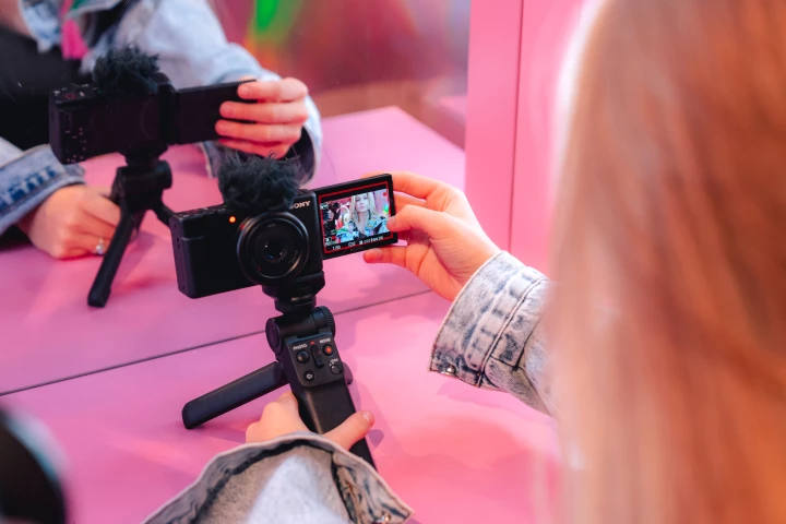 The ZV-1F is aimed at content creators looking to step up to a dedicated vlogging camera