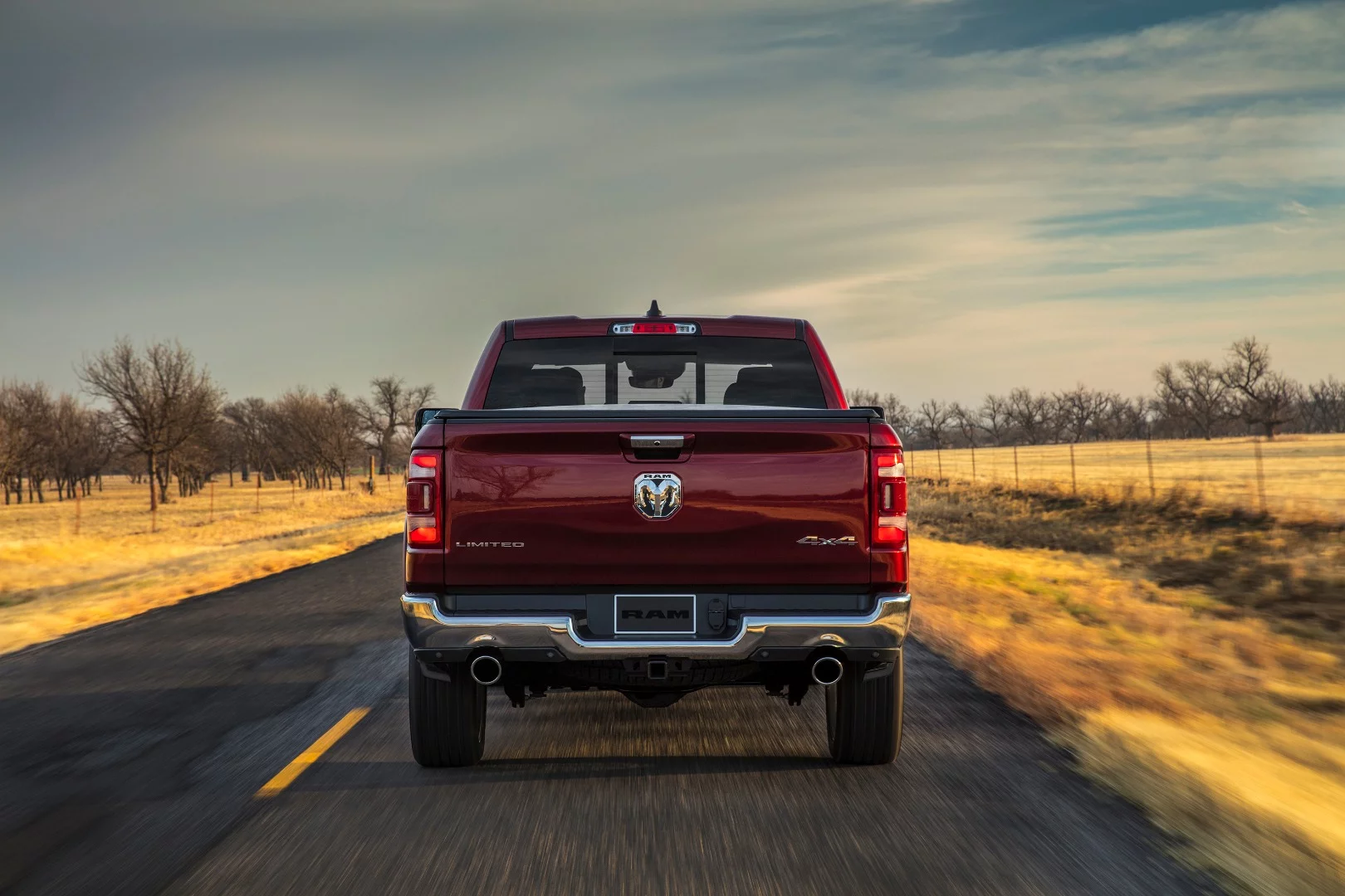 The new tailgate on the 2019 Ram 1500 is now made entirely of aluminum, lightening its weight by about 15 pounds--noticeable when opening and closing
