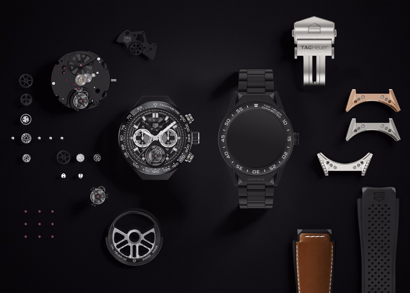 You can choose your own lugs, straps and casing from the Tag Heuer website