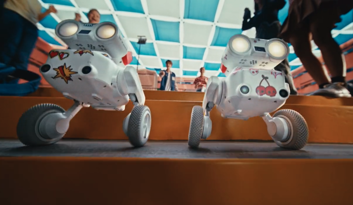 Tenacious tiny bot speeds, leaps and climbs stairs to capture footage