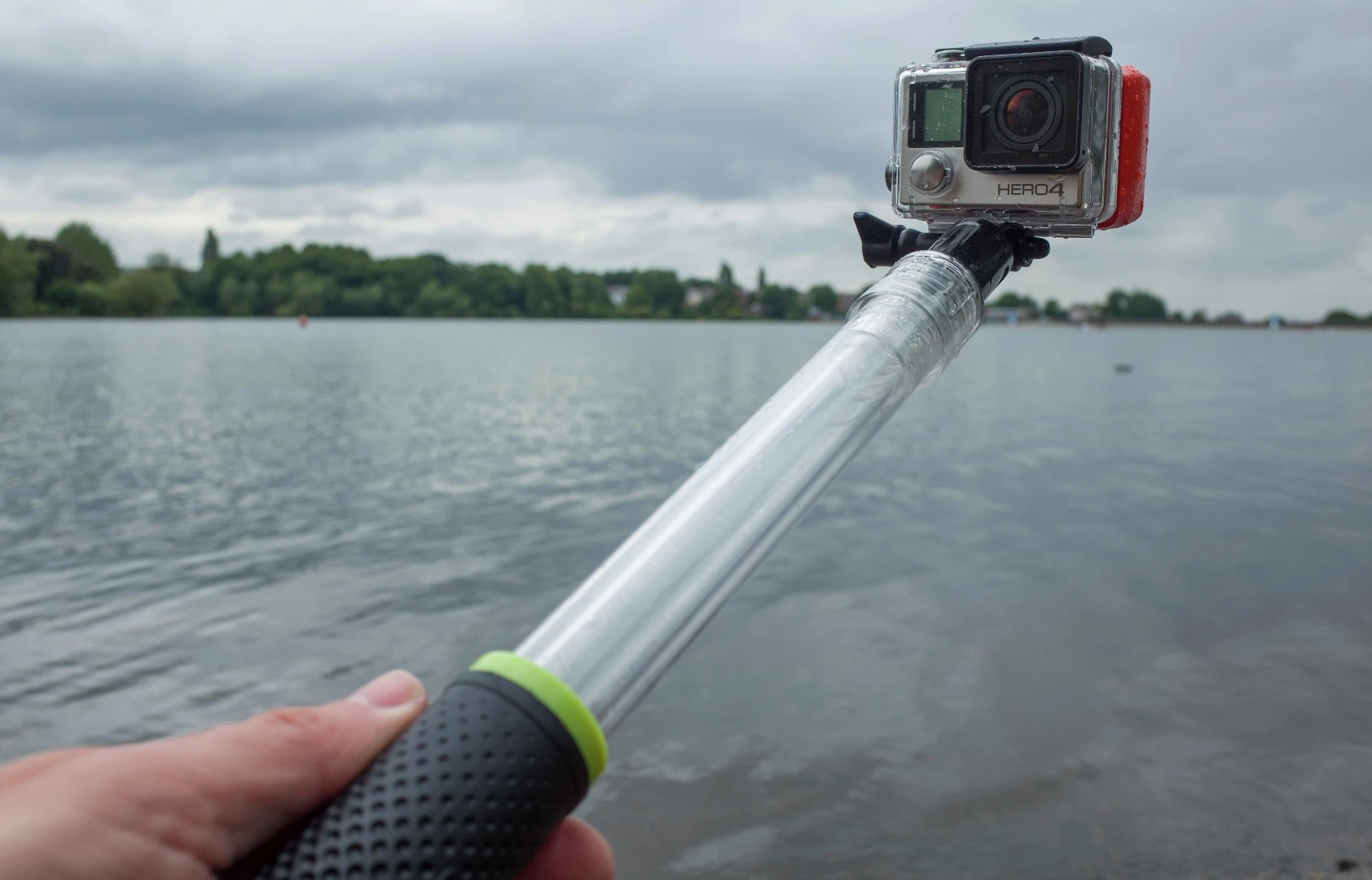 The GoPole EVO can be use with any action camera