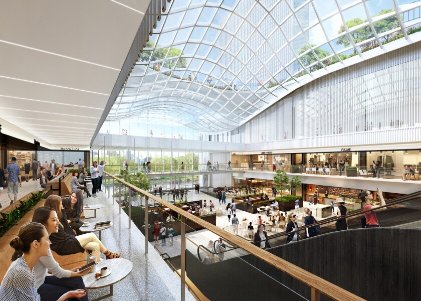 Three subterranean floors of retail and entertainment space center will be added, in addition to a winter garden with unobstructed views of the Willis Tower