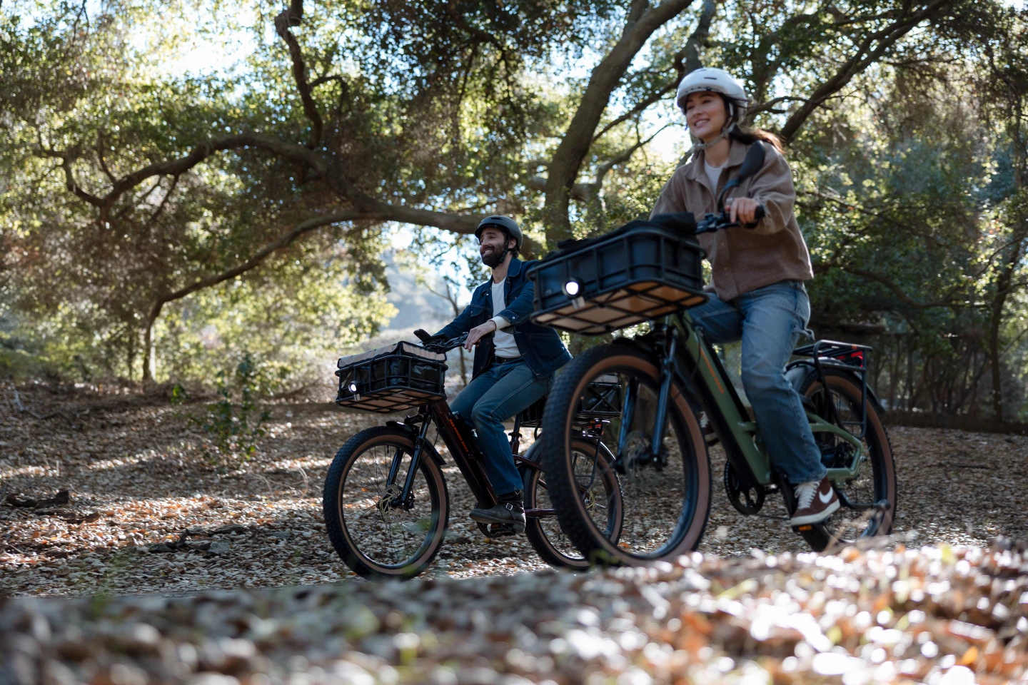 Where the Radster Road handles the commute, the Trail variant is designed to head off-road