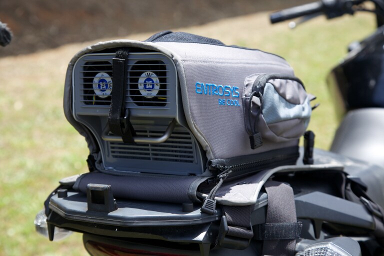 Review EntroSys BikeAir motorcycle A/C system