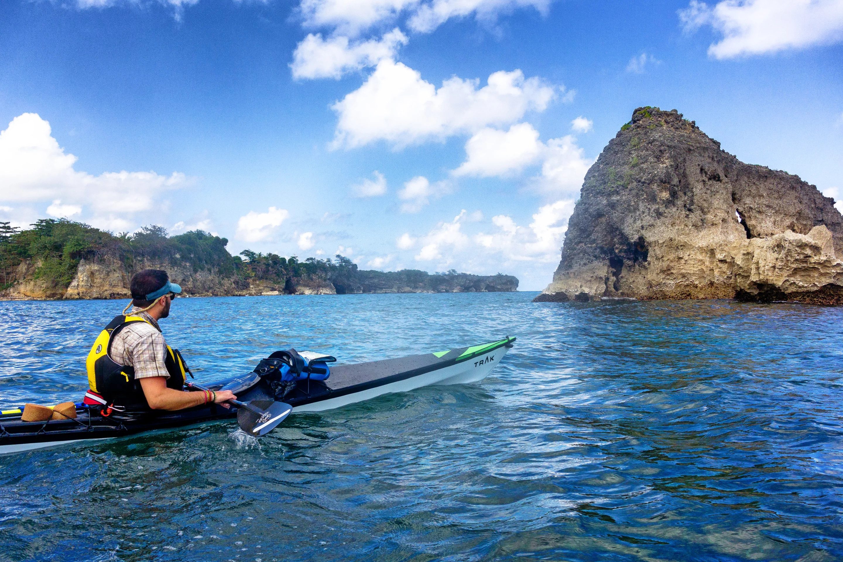 On the water in the Trak 2.0