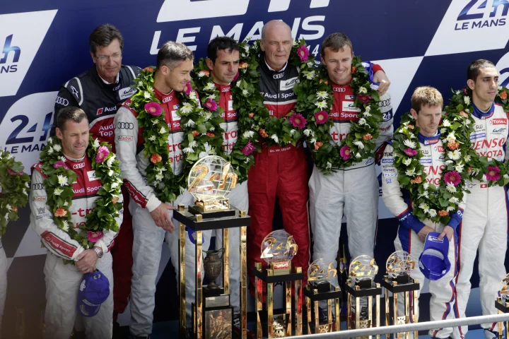 The Audi team proved that it knows how to win