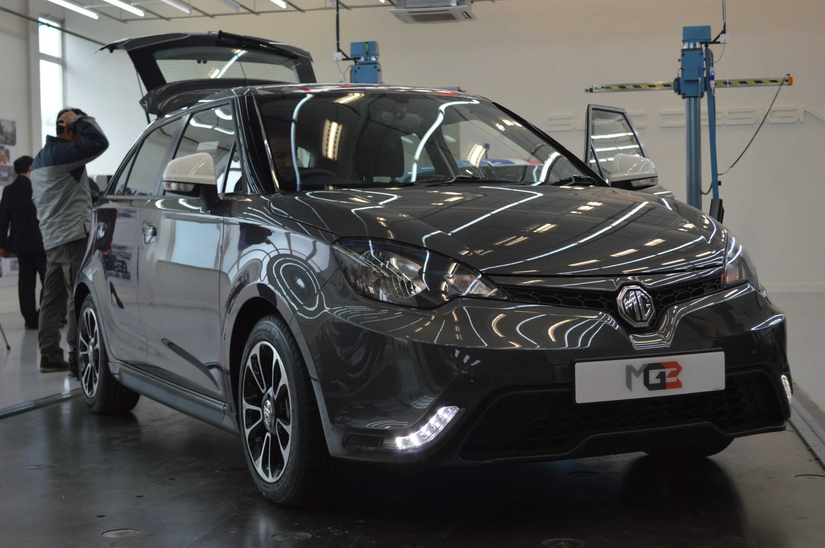MG unveils its MG3 hatchback (Photo: Gizmag)