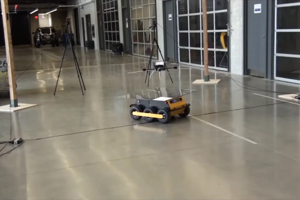 Researchers have successfully paired a drone with a unmanned ground vehicle, enabling it to land autonomously on the ground vehicle