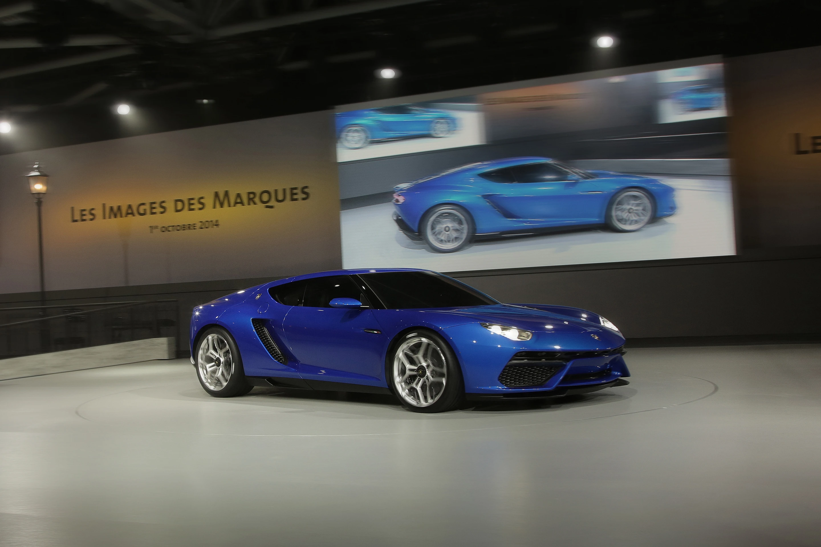 The Lamborghini Asterion can travel at all-electric speeds up to around 77 mph (125 km/h)