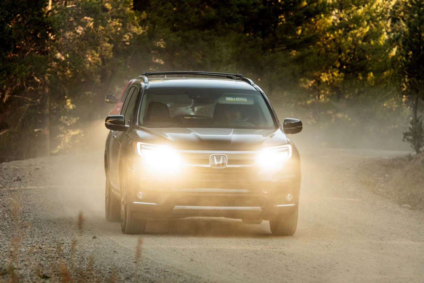 The Honda Pilot had proven itself worthy on a frozen lake, now it was showing what it can do out in the rocks and dirt