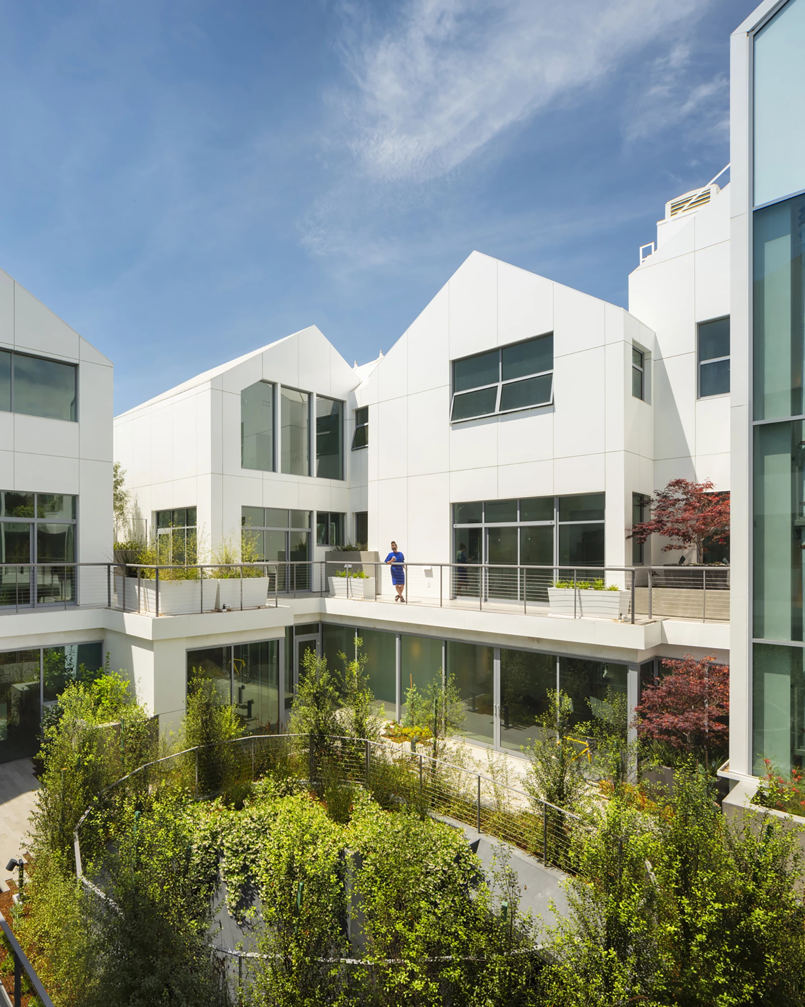 Gardenhouse features significant greenery throughout, which will continue to grow and cover the area over time