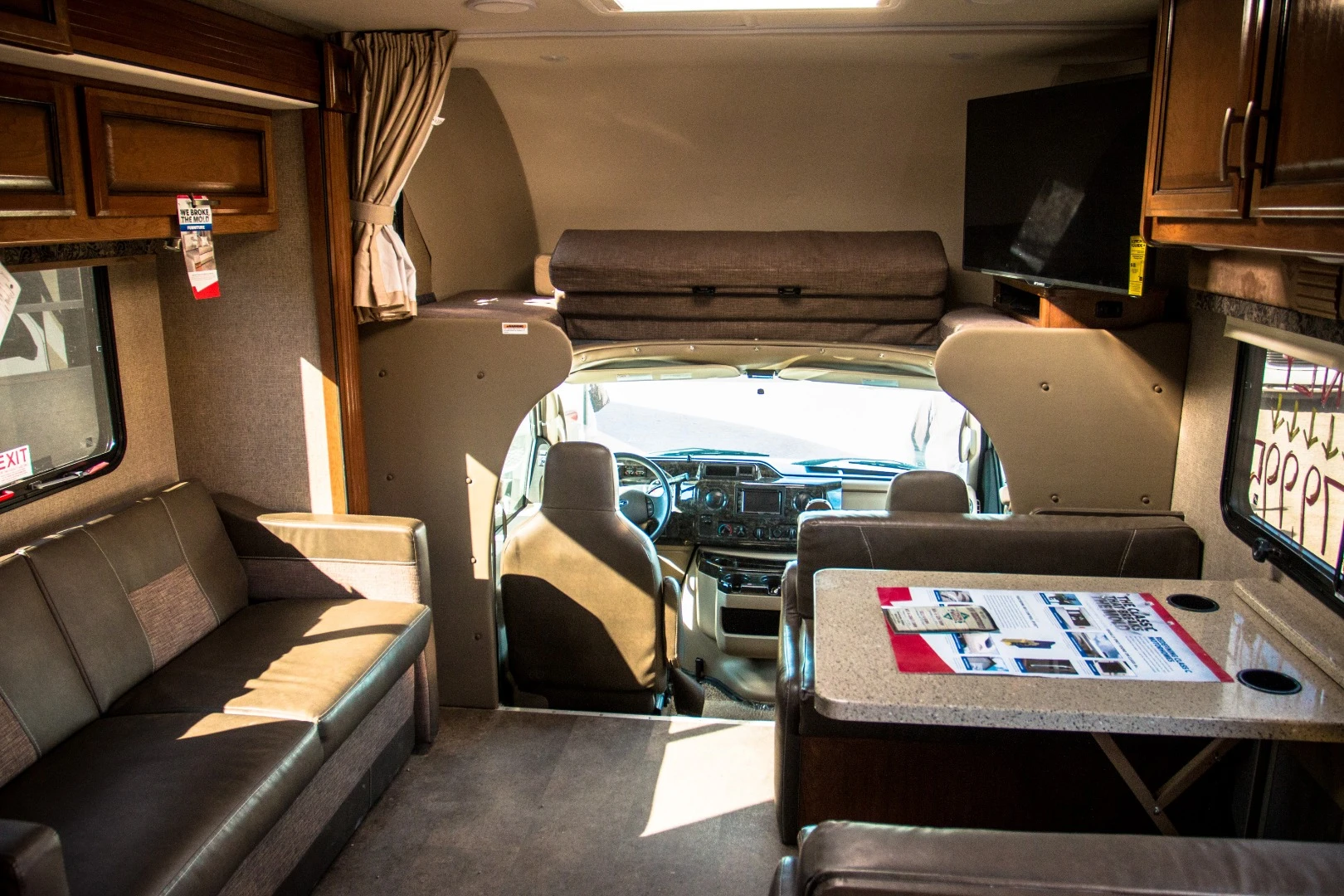 There's plenty of room to move in the 2018 Vesta 30D, which sells for around $125K