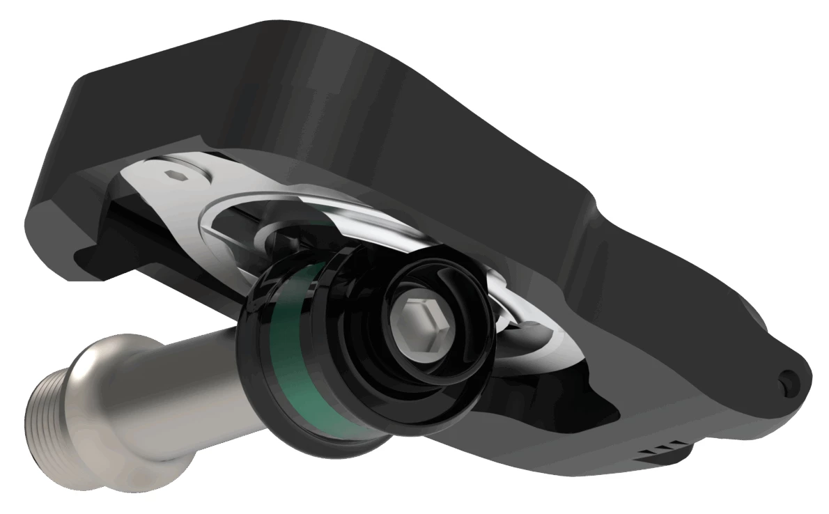 A close look at the pedal/cleat interface