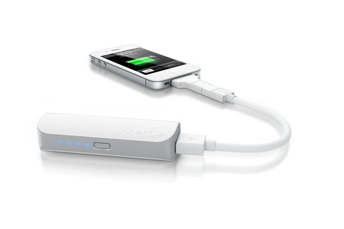 The Innergie PocketCell is a powerful new portable battery pack for mobile devices, that is a little larger than a car key