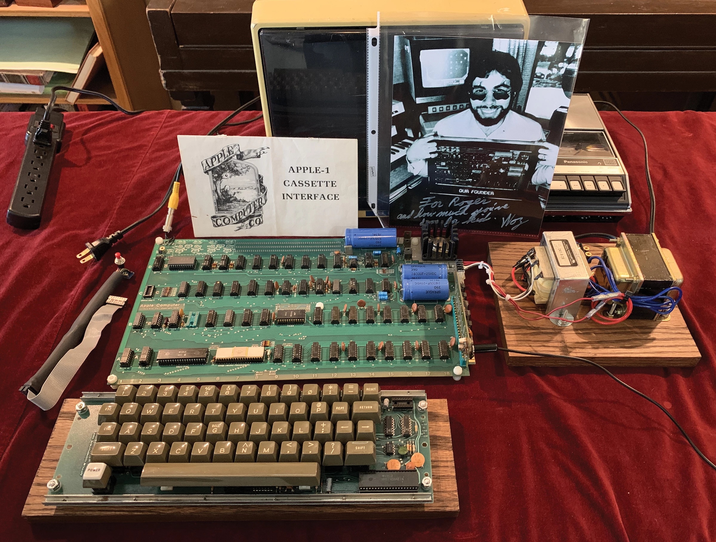Computer memorabilia from the Michael Brewer Collection