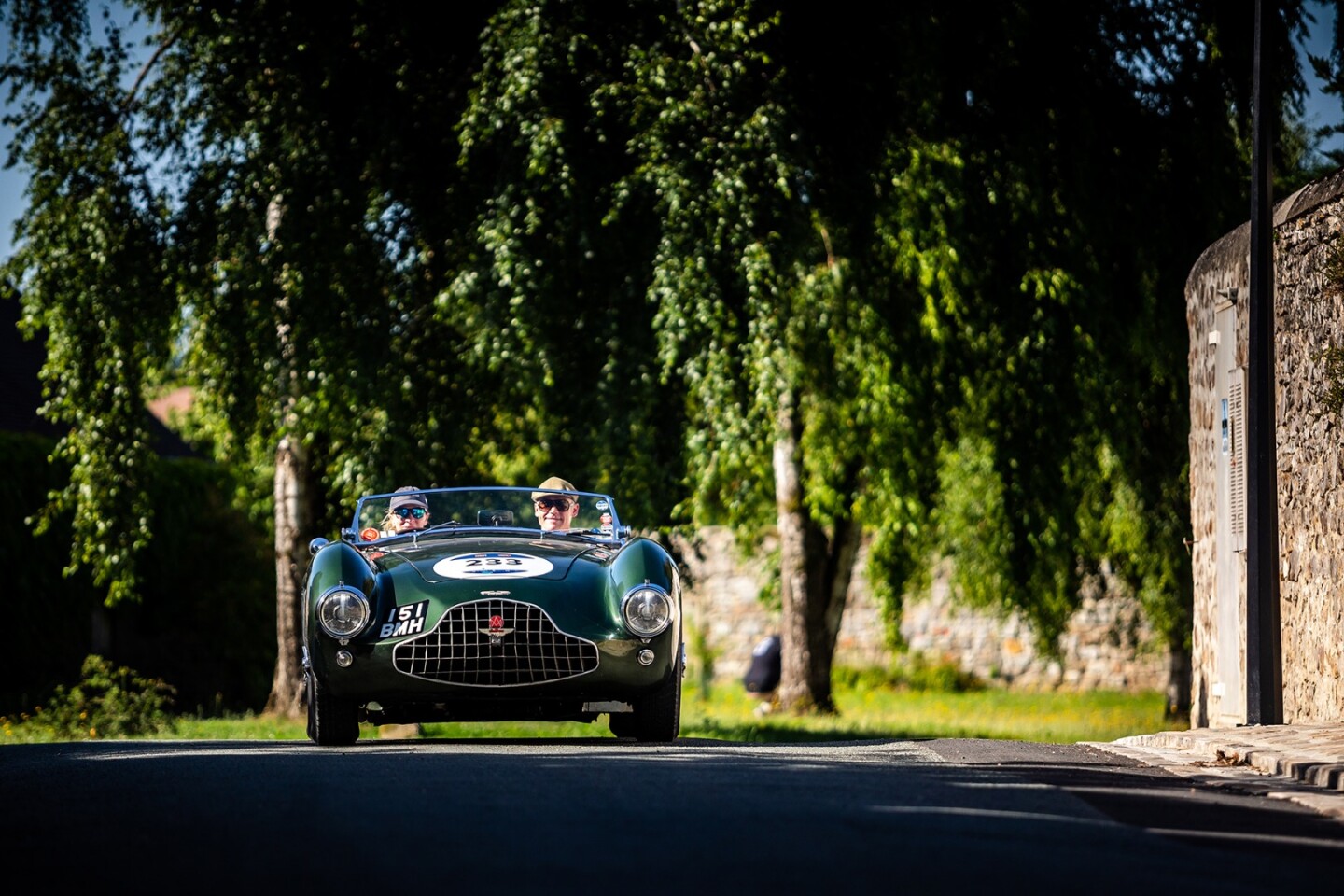 This 1953 Aston Martin DB2/4 Bertone Competition Spider won the Prix Aston Elegance at the 2019 Chantilly Arts & Elegance Richard Mille