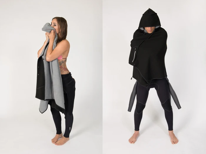 Mavari is a surf cloak with a versatile range of different uses