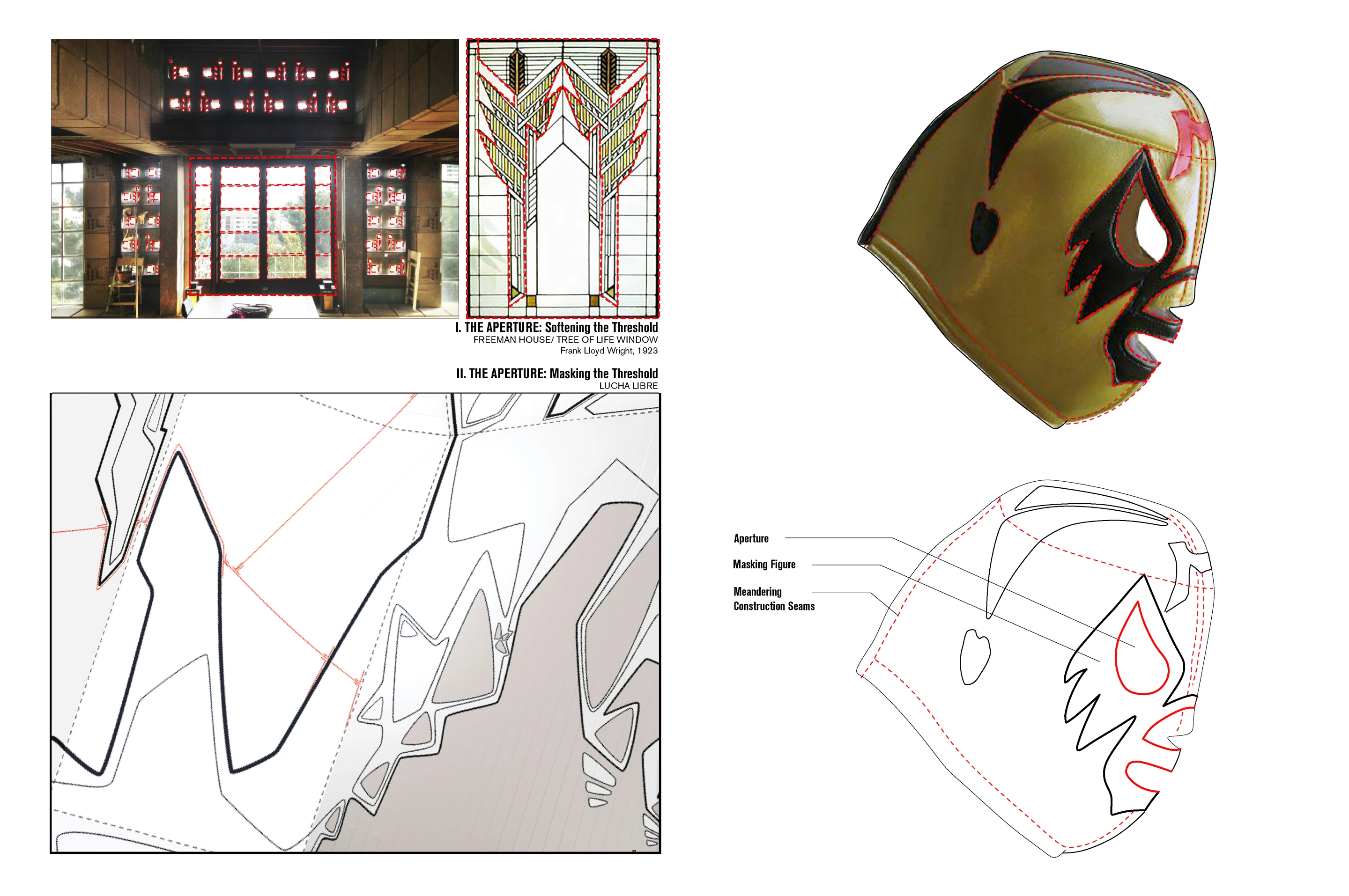 Face masks appear to also have been an influence on the design (Image: Tom Wiscombe Design)