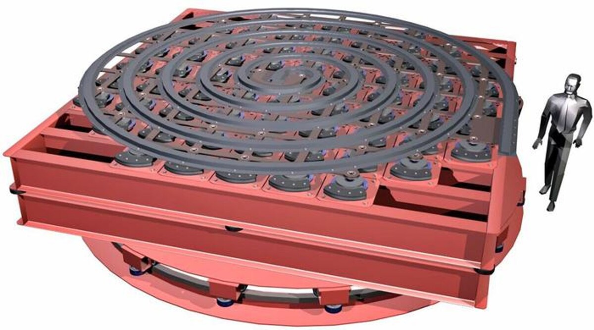 The five-meter slingatron