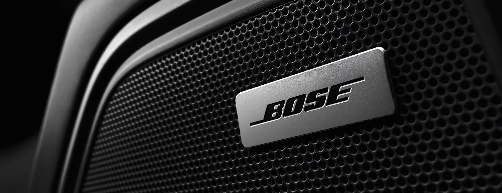 The Macan SUV uses a Bose sound system