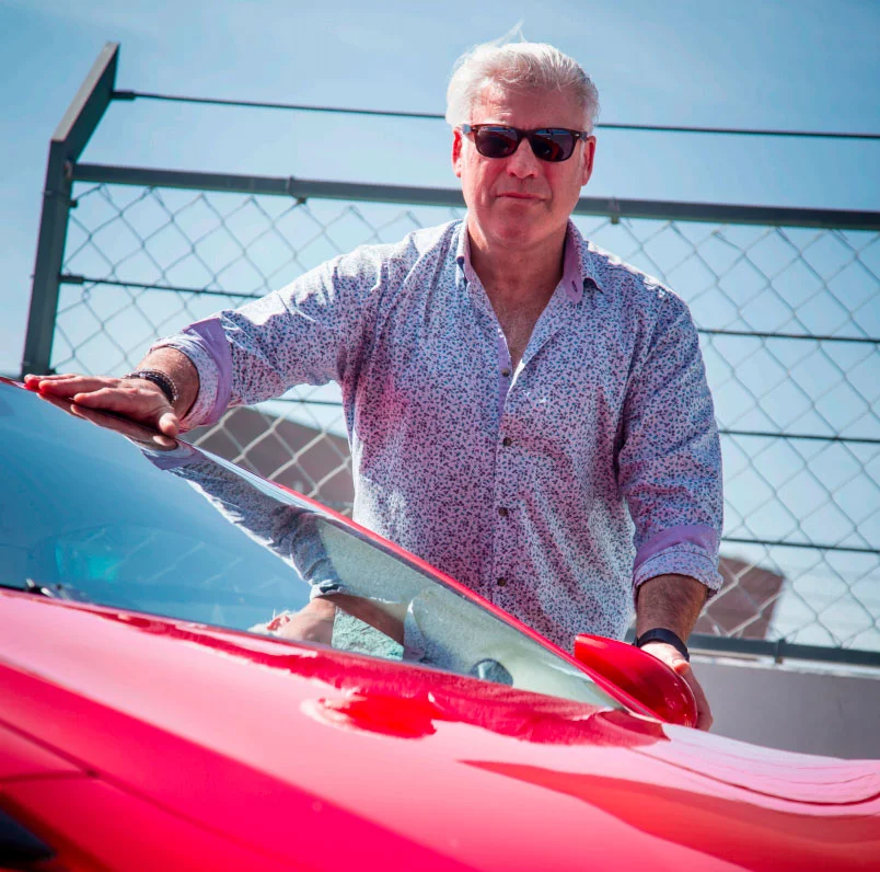 MclAren's Automotive Design Director, Frank Stephenson