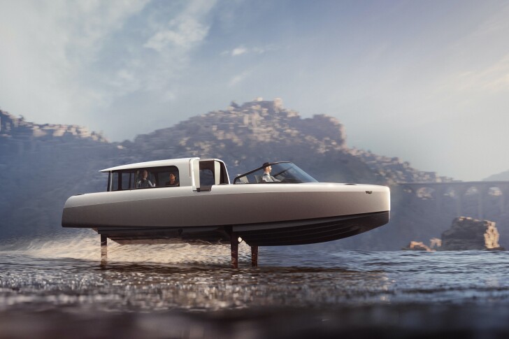 Like other electric boats, the Candela P-8 Voyager should be considerably quieter-running than its combustion-engine counterparts
