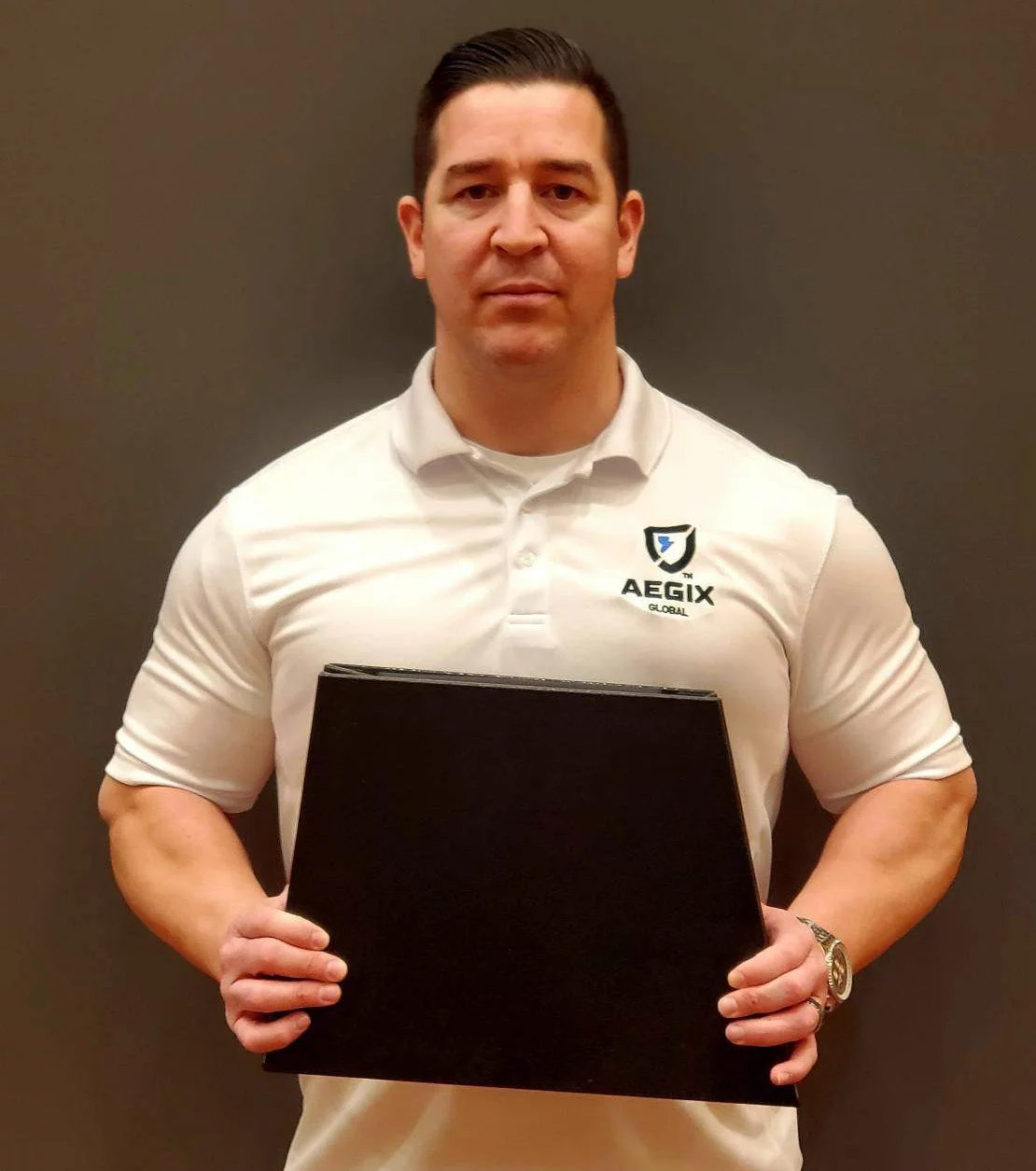 The Swift Shield, all folded up