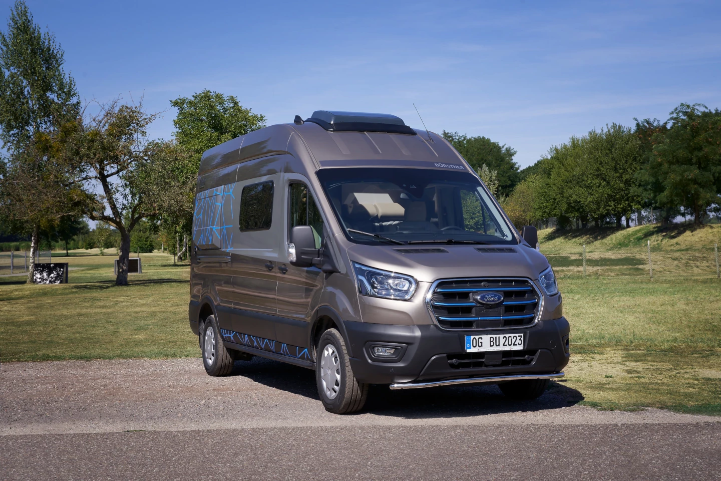 Bürstner explores a full-size electric camper van