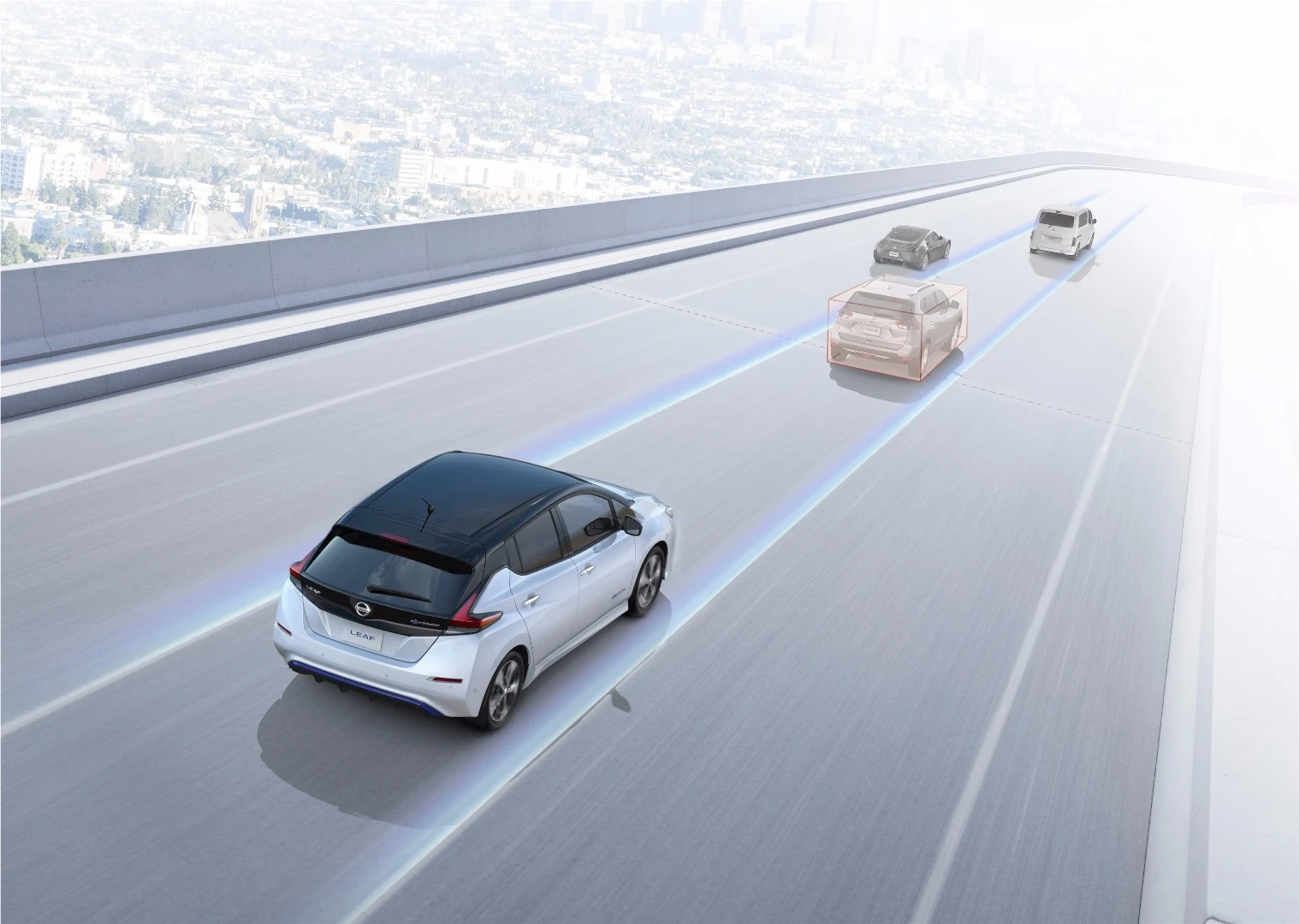 ProPILOT on the new Nissan Leaf